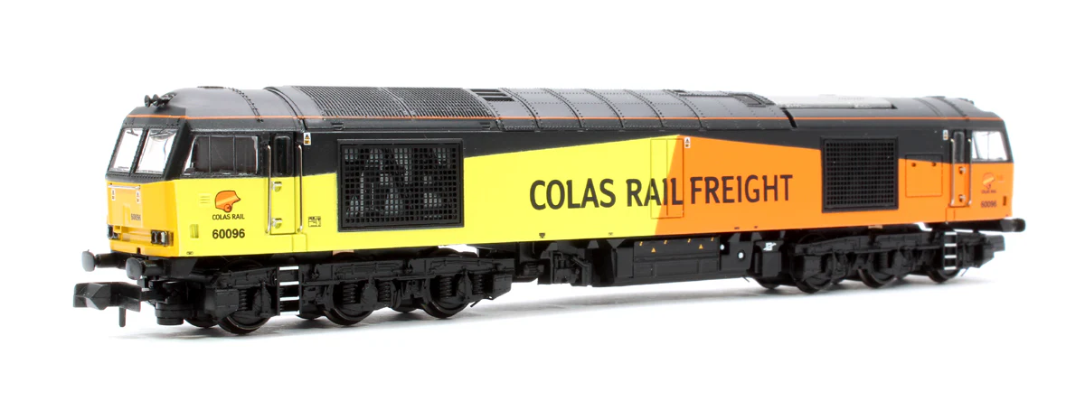 371-358ASF Class 60 60096 Colas Rail Freight Diesel Locomotive - DCC Sound - Image 3