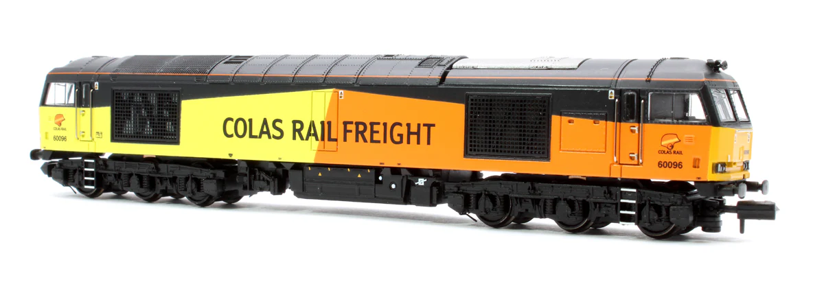 371-358ASF Class 60 60096 Colas Rail Freight Diesel Locomotive - DCC Sound - Image 4