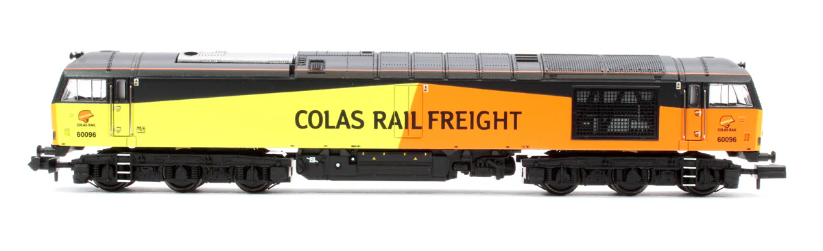 371-358ASF Class 60 60096 Colas Rail Freight Diesel Locomotive - DCC Sound - Image 5