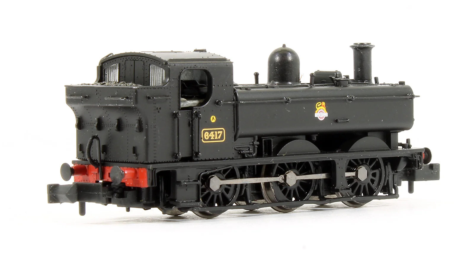 Pre-Owned 371-986 Class 64XX Pannier Tank 6417 BR Black Early Emblem Steam Locomotive - DCC Fitted - Image 2