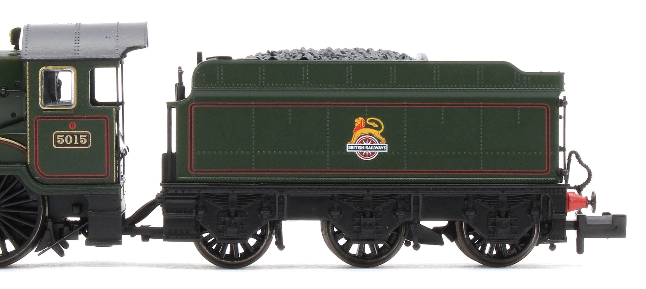 372-031A GWR 4073 'Castle' 5015 'Kingswear Castle' BR Lined Green (Early Emblem) Steam Locomotive - Image 10
