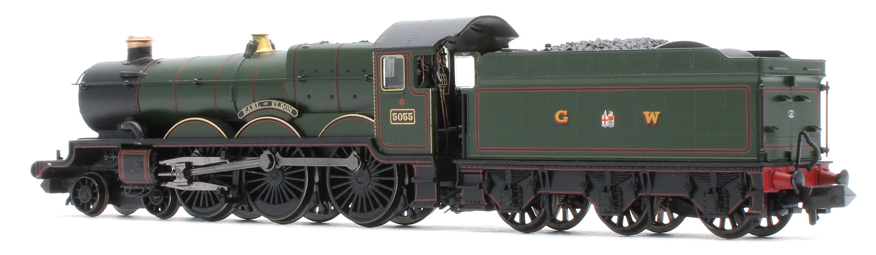 372-034 GWR 4073 'Castle' 5055 'Earl of Eldon' GWR Lined Green (GW Crest) Steam Locomotive - Image 3