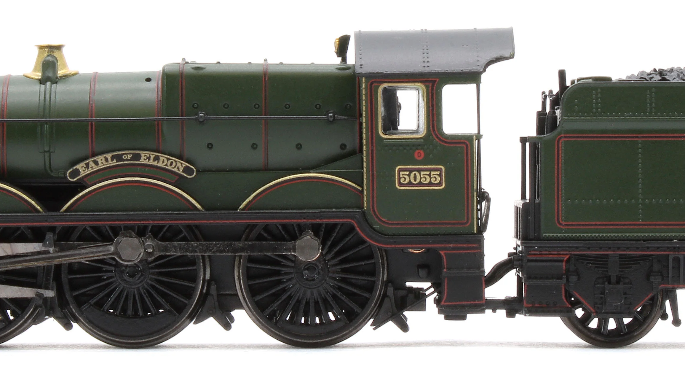 372-034 GWR 4073 'Castle' 5055 'Earl of Eldon' GWR Lined Green (GW Crest) Steam Locomotive - Image 9