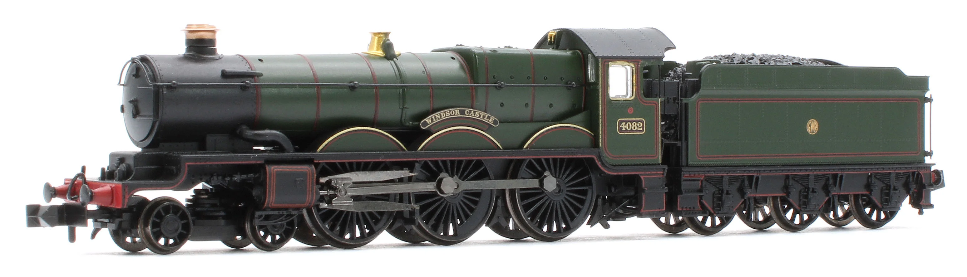 372-035 GWR 4073 'Castle' 4082 'Windsor Castle' GWR Lined Green (Shirtbutton) Steam Locomotive