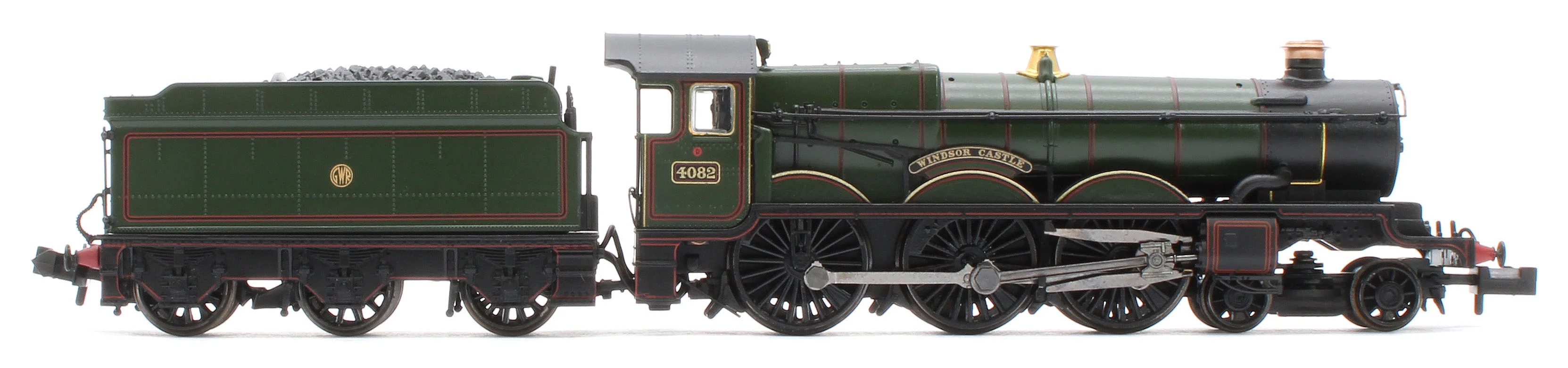 372-035 GWR 4073 'Castle' 4082 'Windsor Castle' GWR Lined Green (Shirtbutton) Steam Locomotive - Image 5