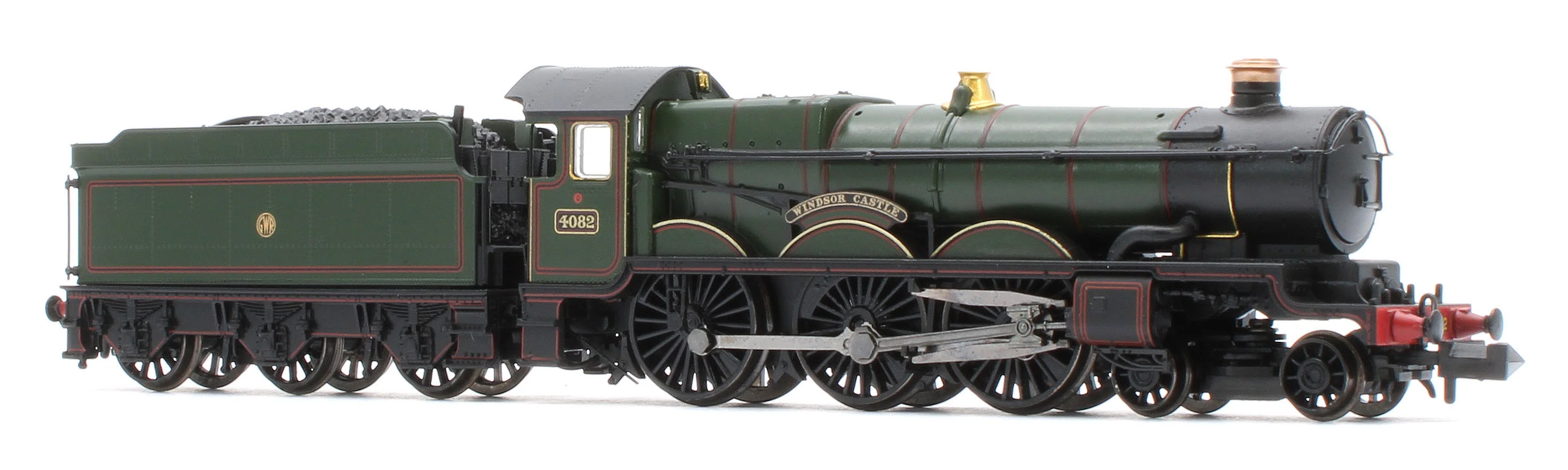 372-035 GWR 4073 'Castle' 4082 'Windsor Castle' GWR Lined Green (Shirtbutton) Steam Locomotive - Image 6