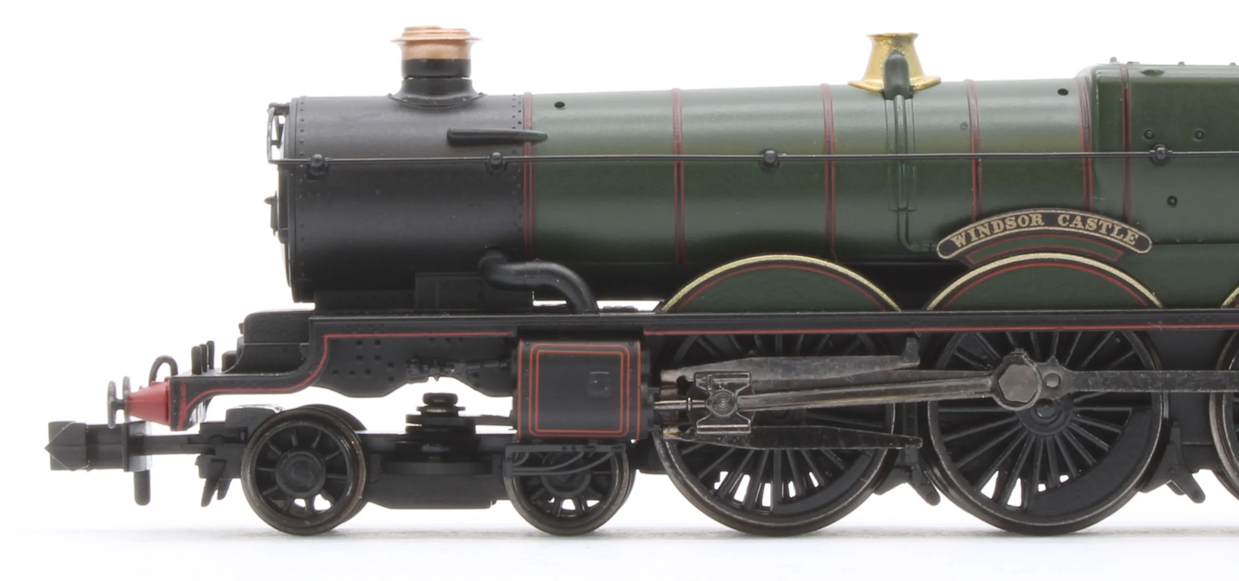 372-035 GWR 4073 'Castle' 4082 'Windsor Castle' GWR Lined Green (Shirtbutton) Steam Locomotive - Image 8