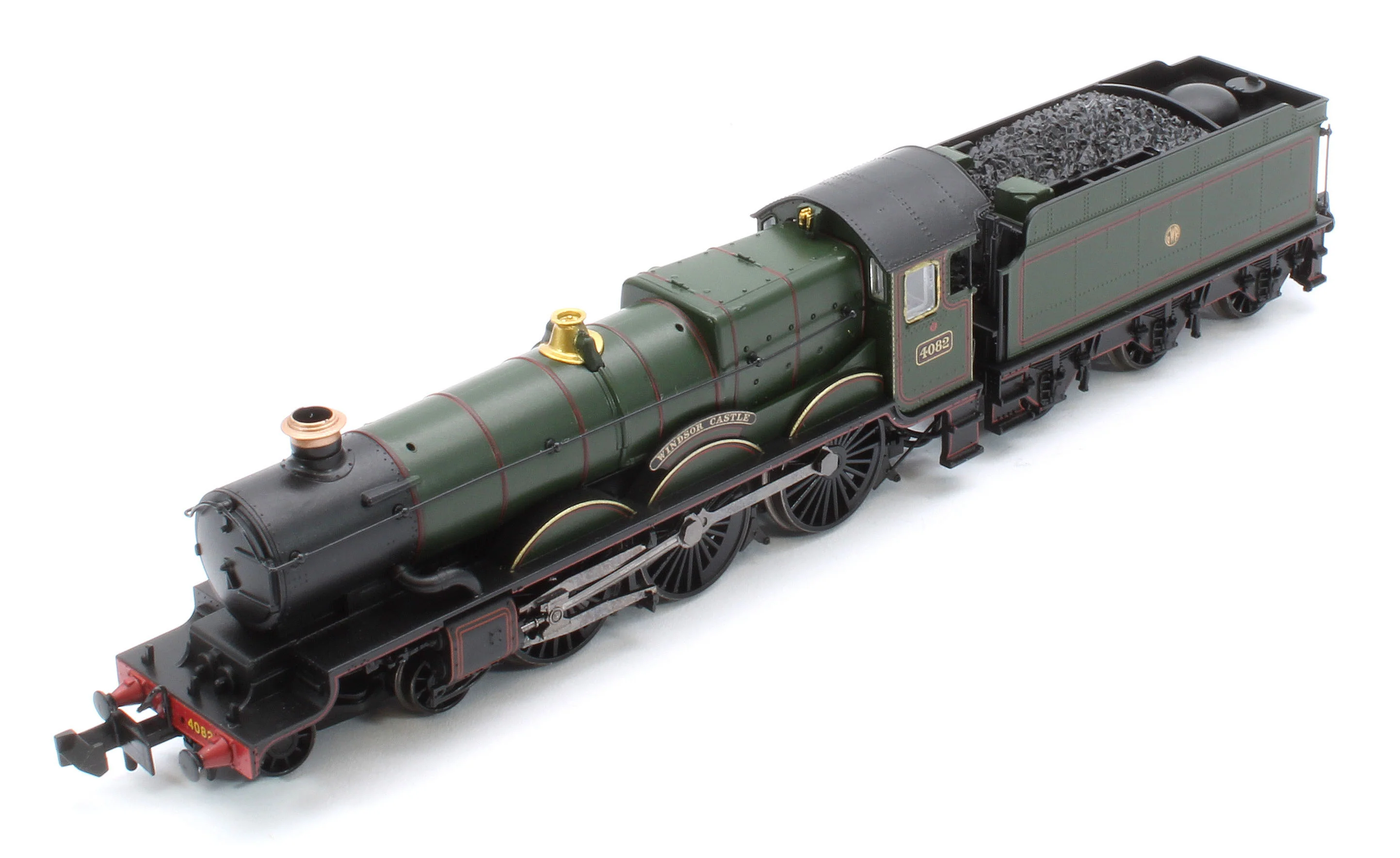 372-035SF GWR 4073 'Castle' 4082 'Windsor Castle' GWR Lined Green (Shirtbutton) Steam Locomotive - DCC Sound - Image 11