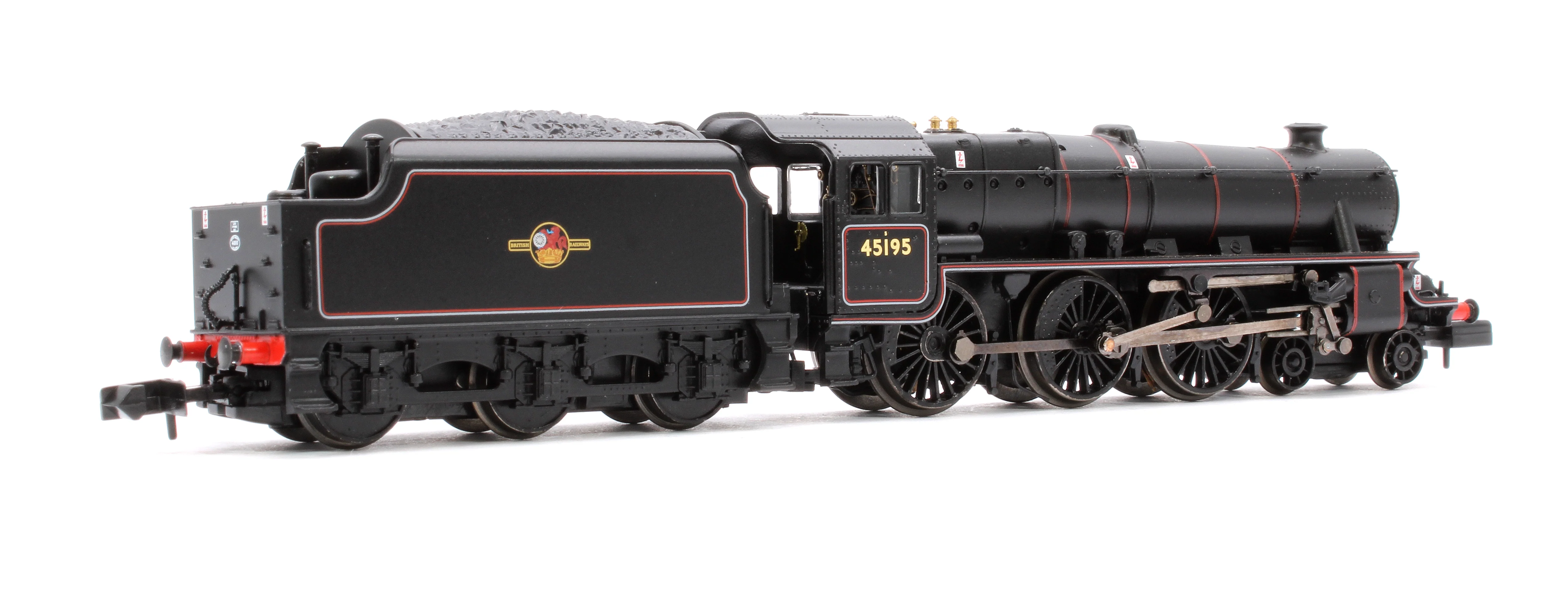 372-137A LMS 5MT 'Black 5' with Welded Tender 45195 BR Lined Black (Late Crest) - Image 3