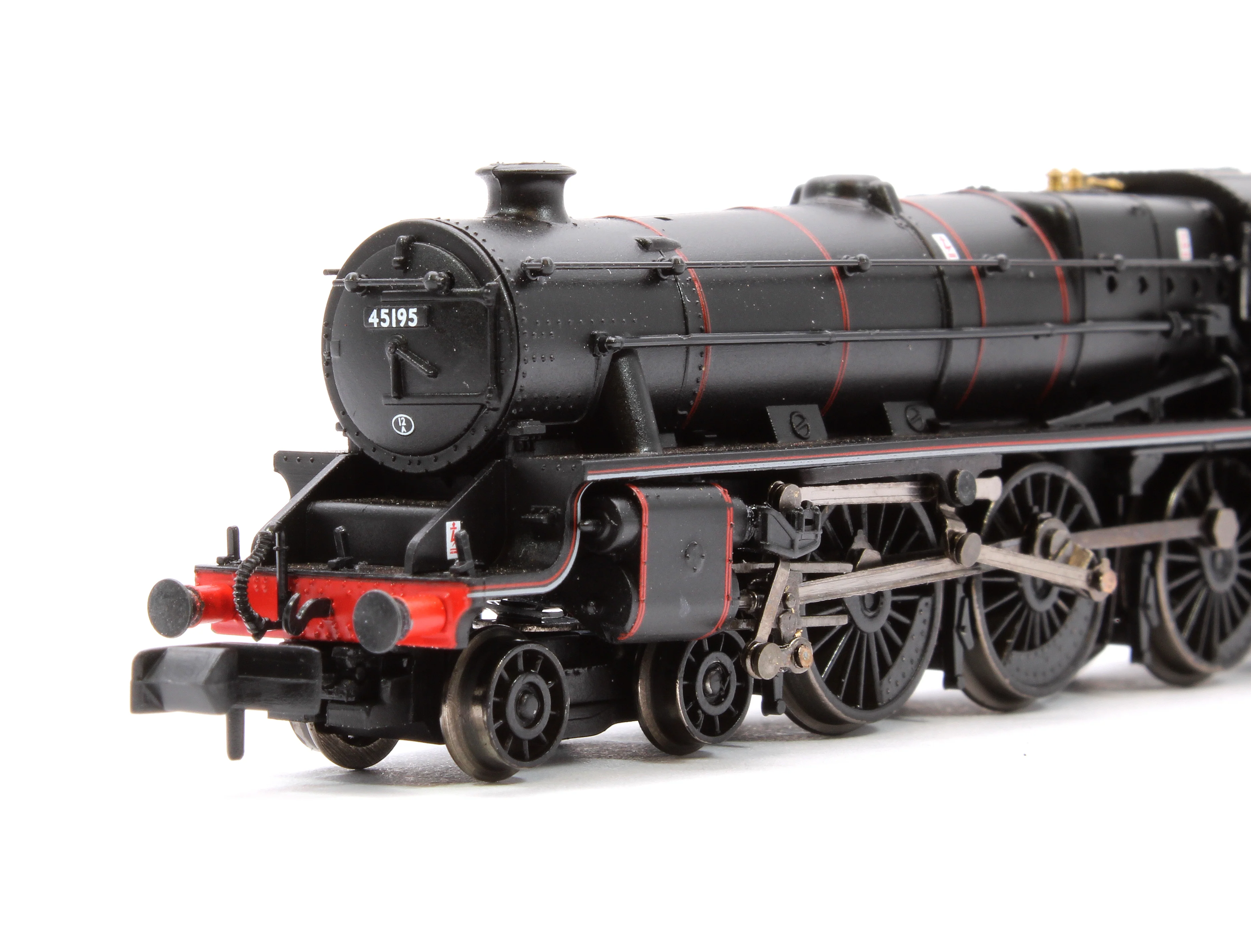 372-137A LMS 5MT 'Black 5' with Welded Tender 45195 BR Lined Black (Late Crest) - Image 6