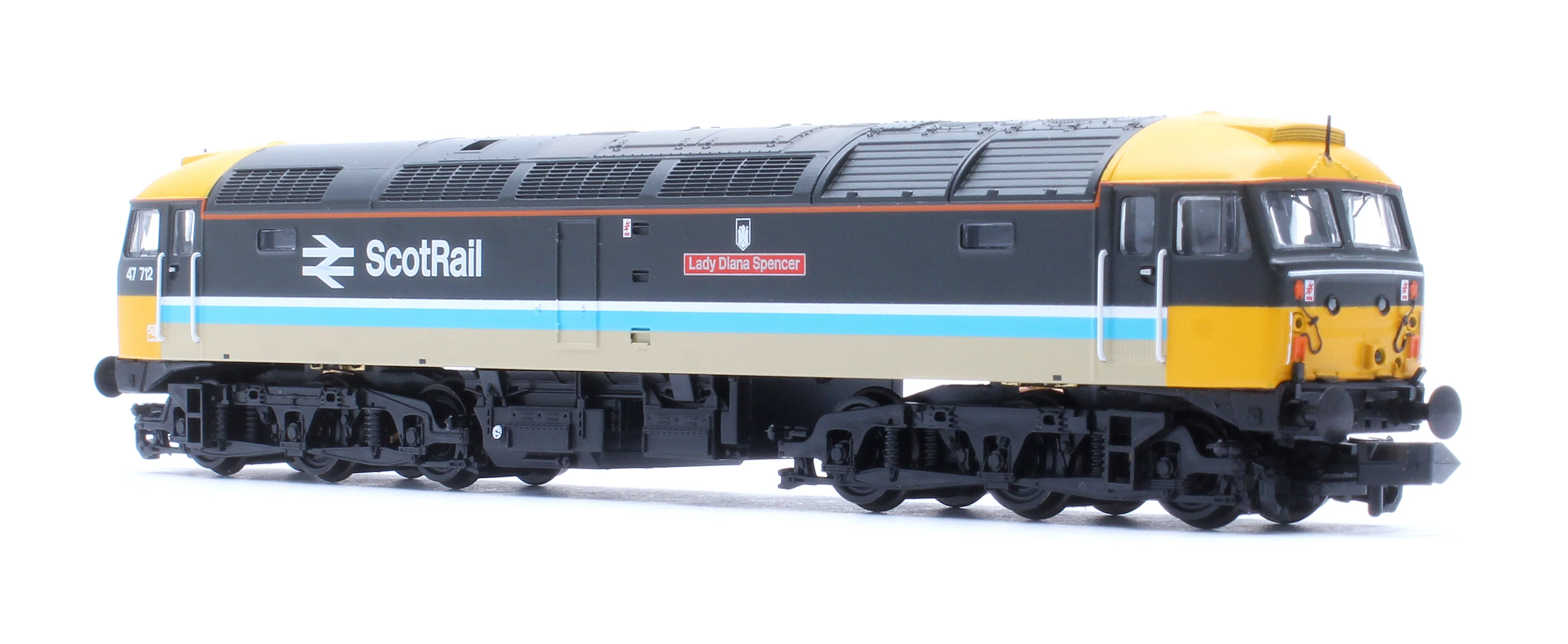 372-245A Class 47/7 47712 'Lady Diana Spencer' BR ScotRail Diesel Locomotive - Image 4