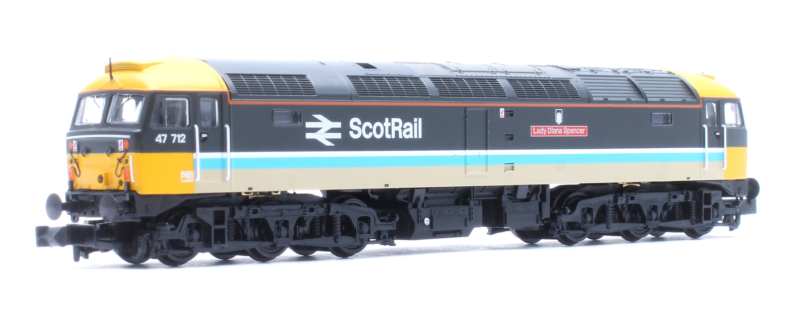 372-245ASF Class 47/7 47712 'Lady Diana Spencer' BR ScotRail Diesel Locomotive - DCC Sound - Image 3