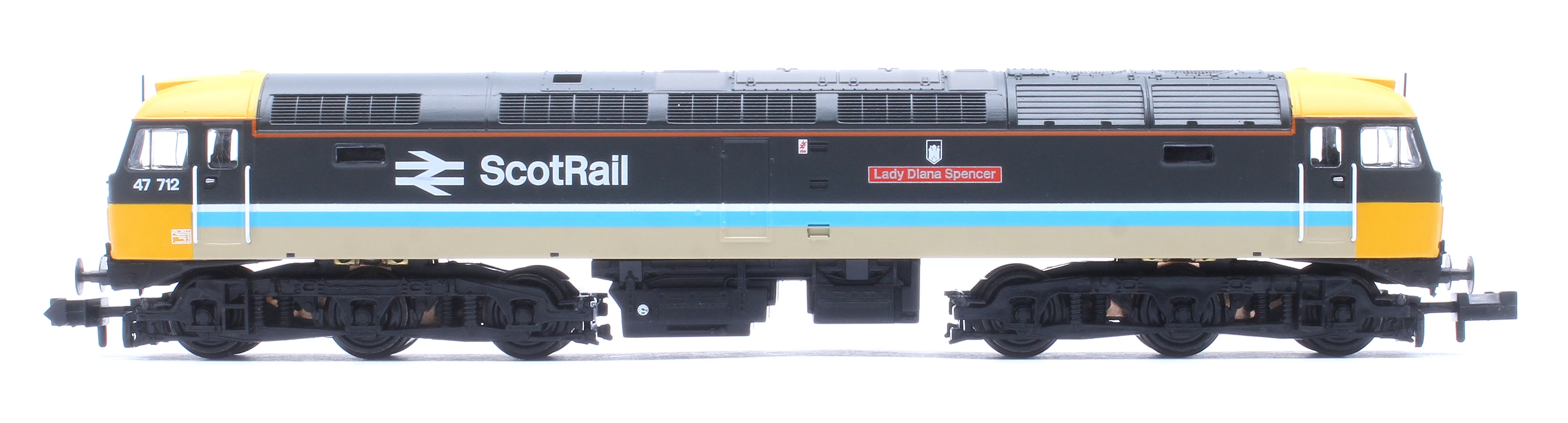 372-245ASF Class 47/7 47712 'Lady Diana Spencer' BR ScotRail Diesel Locomotive - DCC Sound - Image 5