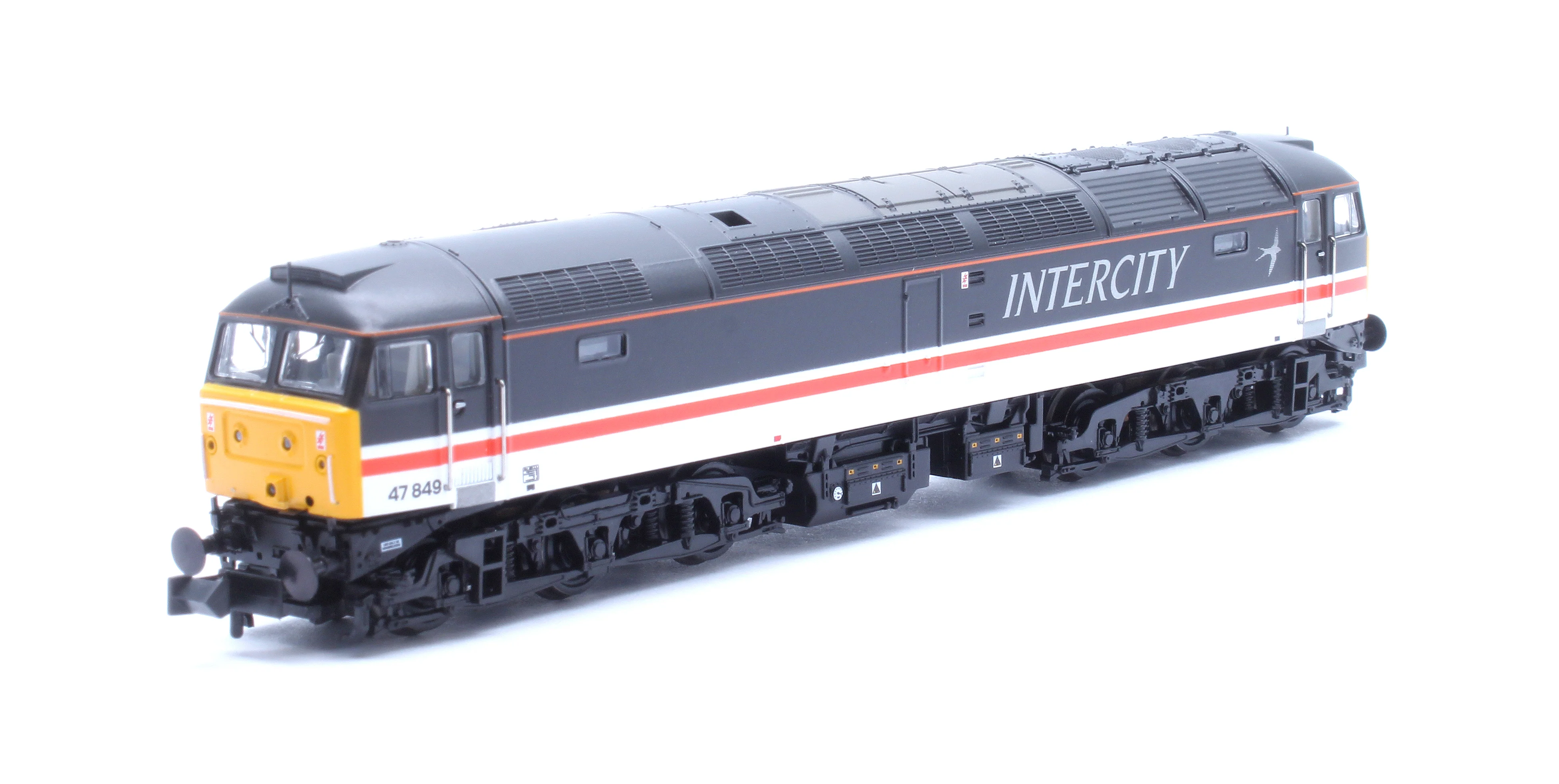 372-266SF Class 47/4 47849 BR InterCity (Swallow) Diesel Locomotive - DCC Sound - Image 9