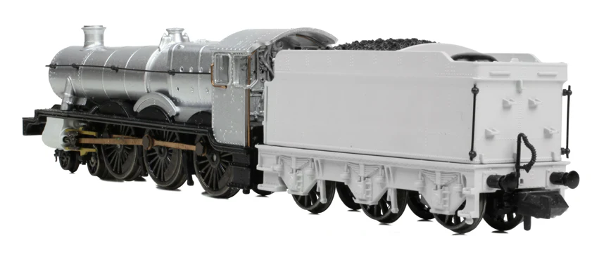 372-451 GWR 'Modified Hall' 7904 'Fountains Hall' BR Lined Black (Early Emblem) Steam Locomotive - Image 4
