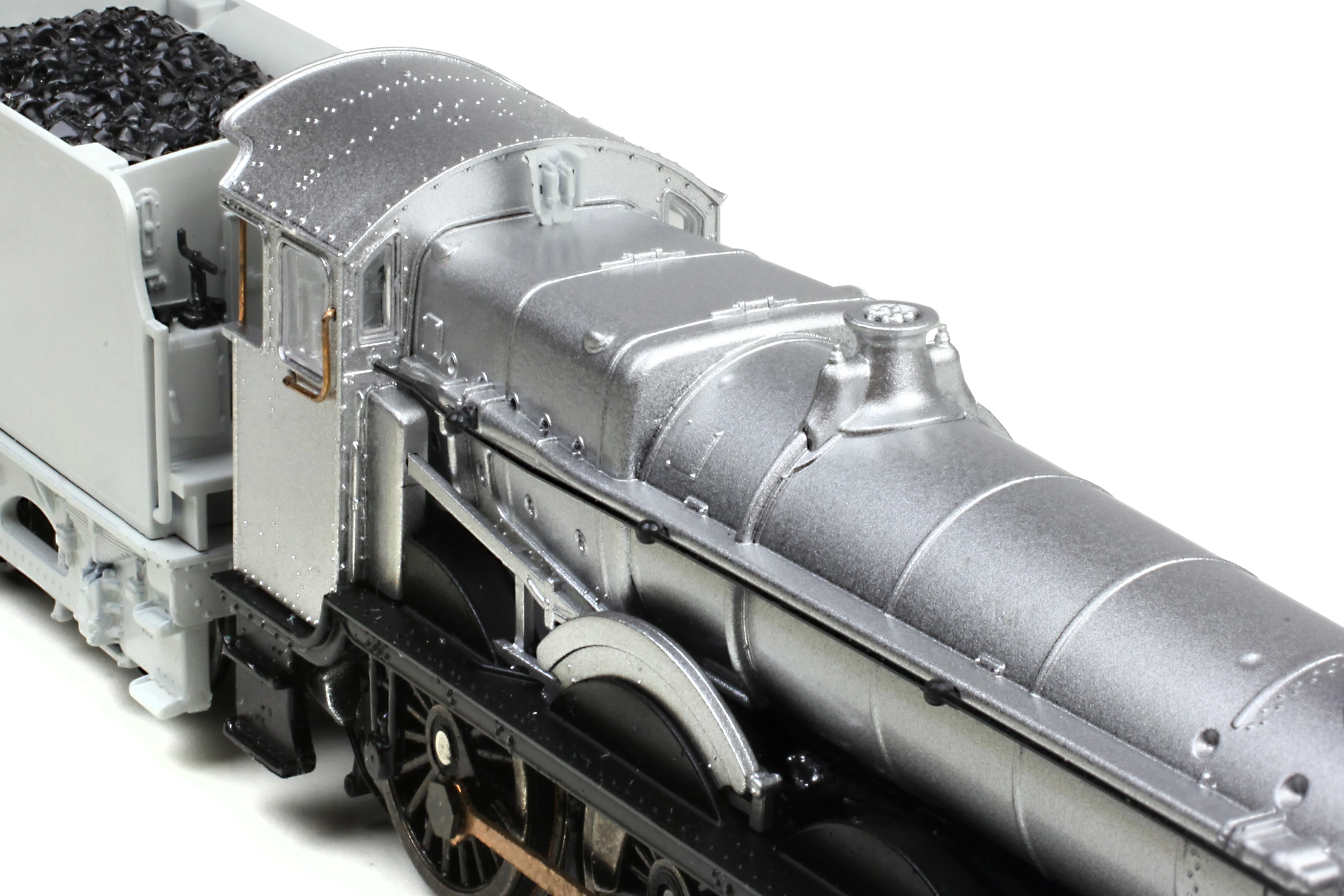 372-451 GWR 'Modified Hall' 7904 'Fountains Hall' BR Lined Black (Early Emblem) Steam Locomotive - Image 5