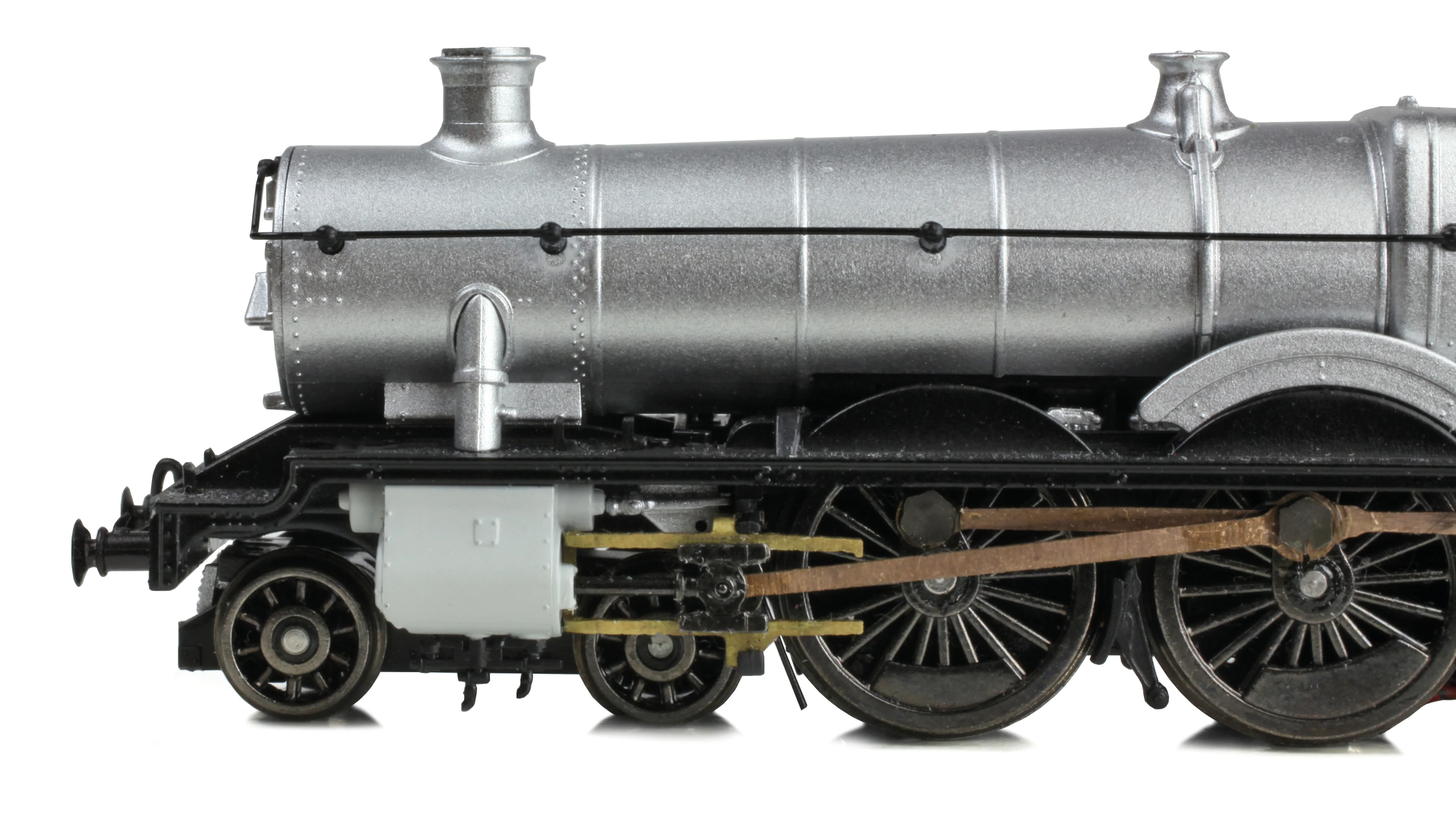 372-451 GWR 'Modified Hall' 7904 'Fountains Hall' BR Lined Black (Early Emblem) Steam Locomotive - Image 6