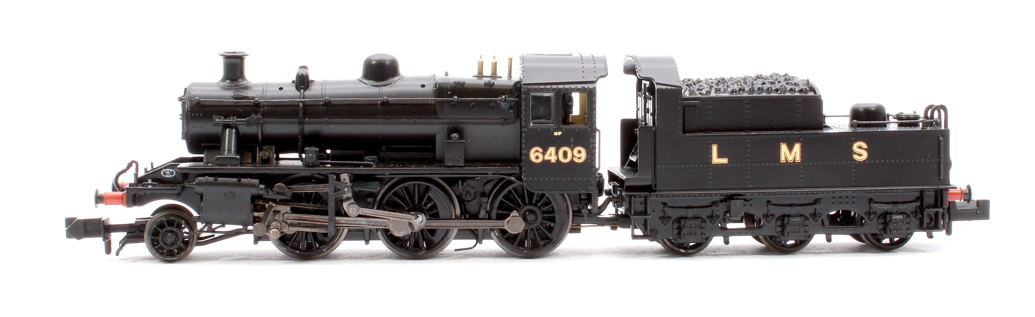 372-627BSF LMS Ivatt 2MT 6409 LMS Black Steam Locomotive - Sound Fitted - Image 5