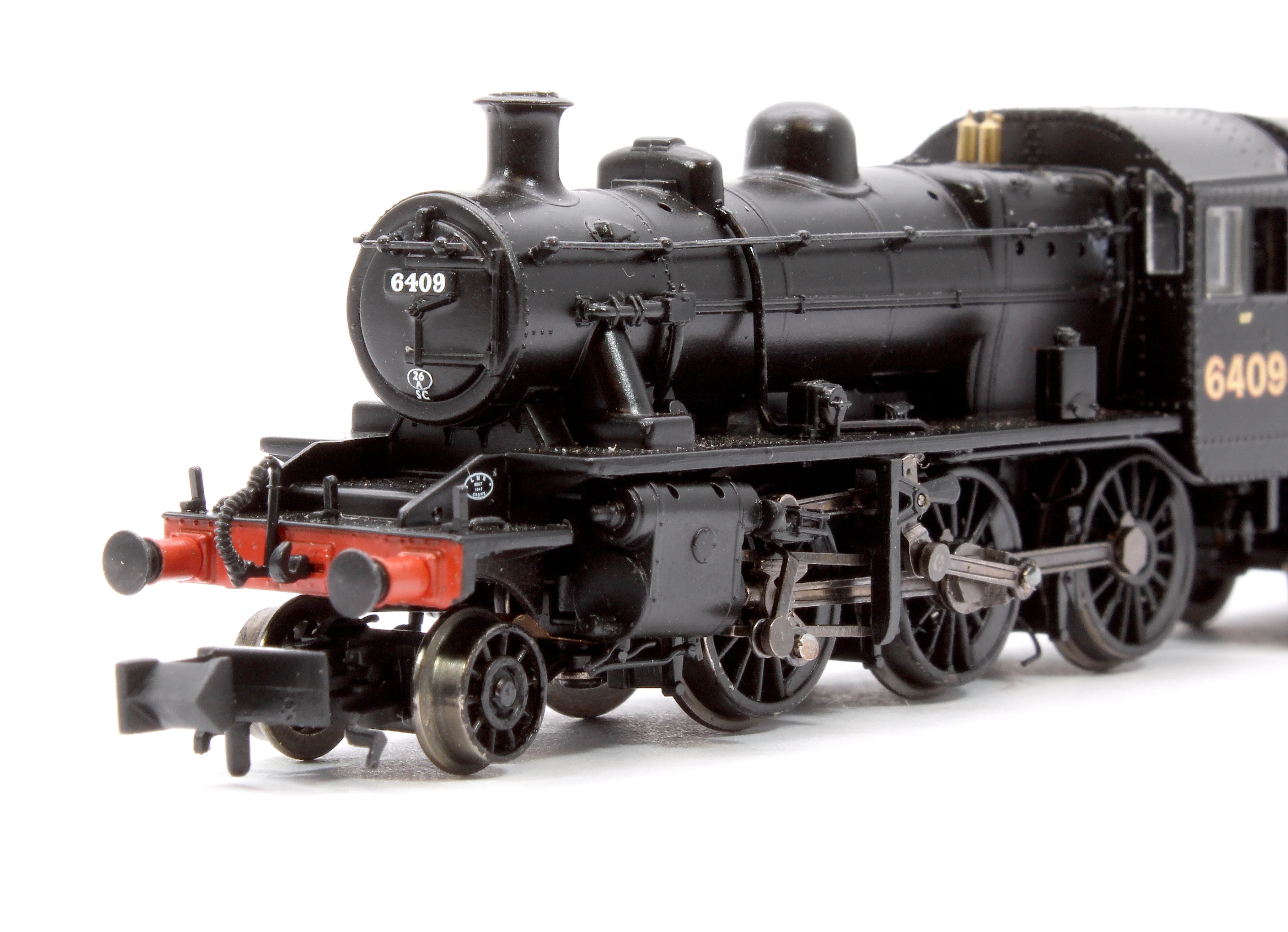 372-627BSF LMS Ivatt 2MT 6409 LMS Black Steam Locomotive - Sound Fitted - Image 6