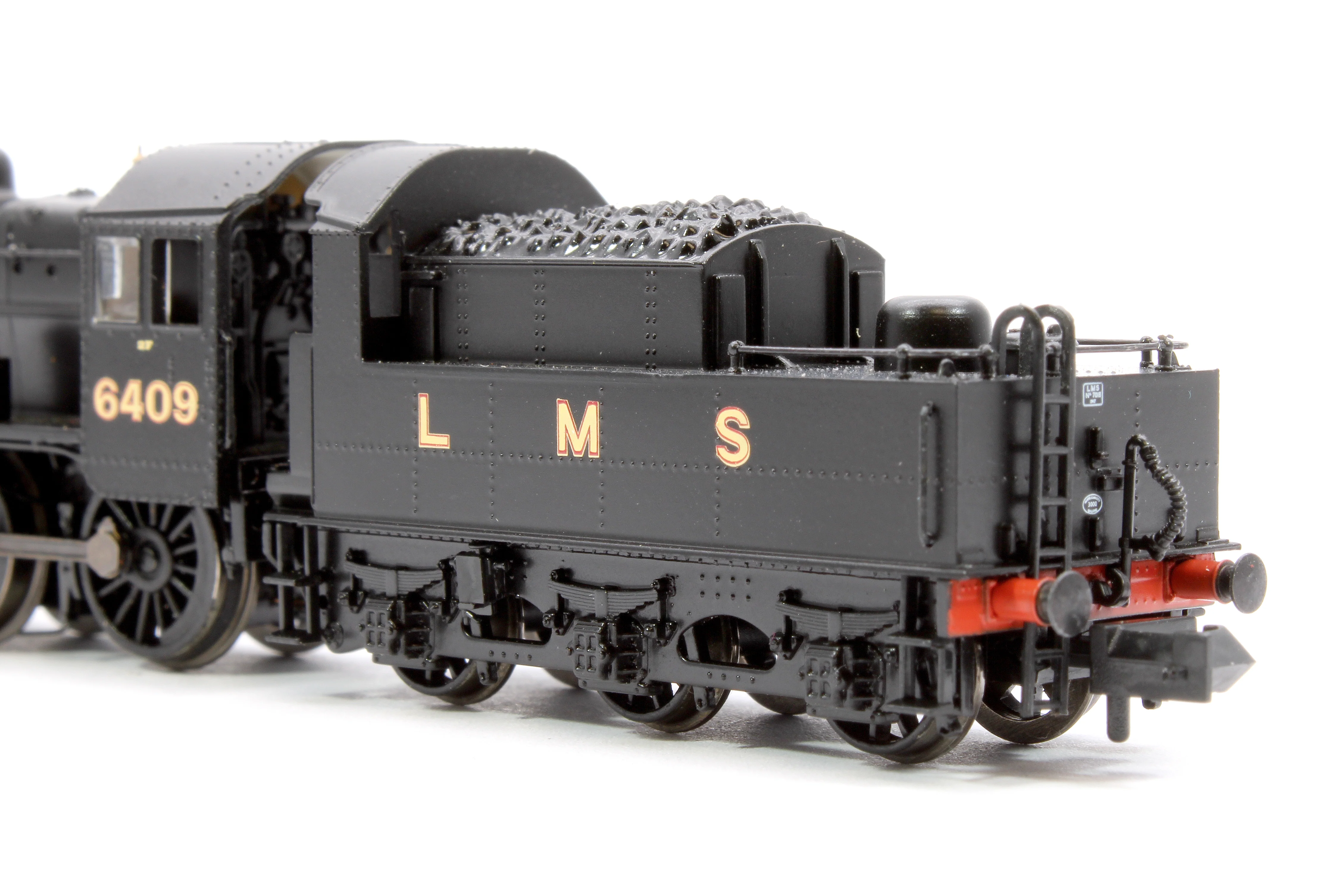 372-627BSF LMS Ivatt 2MT 6409 LMS Black Steam Locomotive - Sound Fitted - Image 8