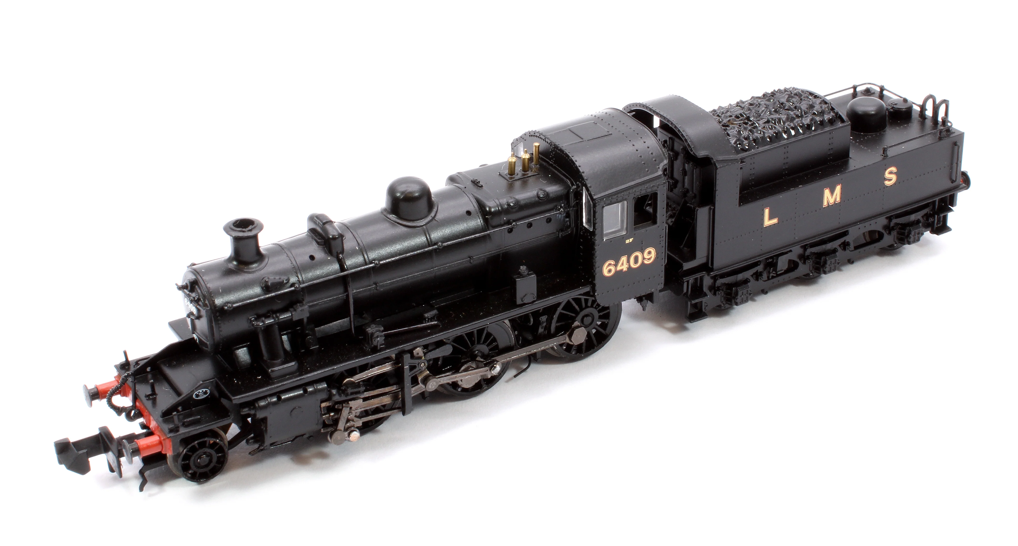 372-627BSF LMS Ivatt 2MT 6409 LMS Black Steam Locomotive - Sound Fitted - Image 9