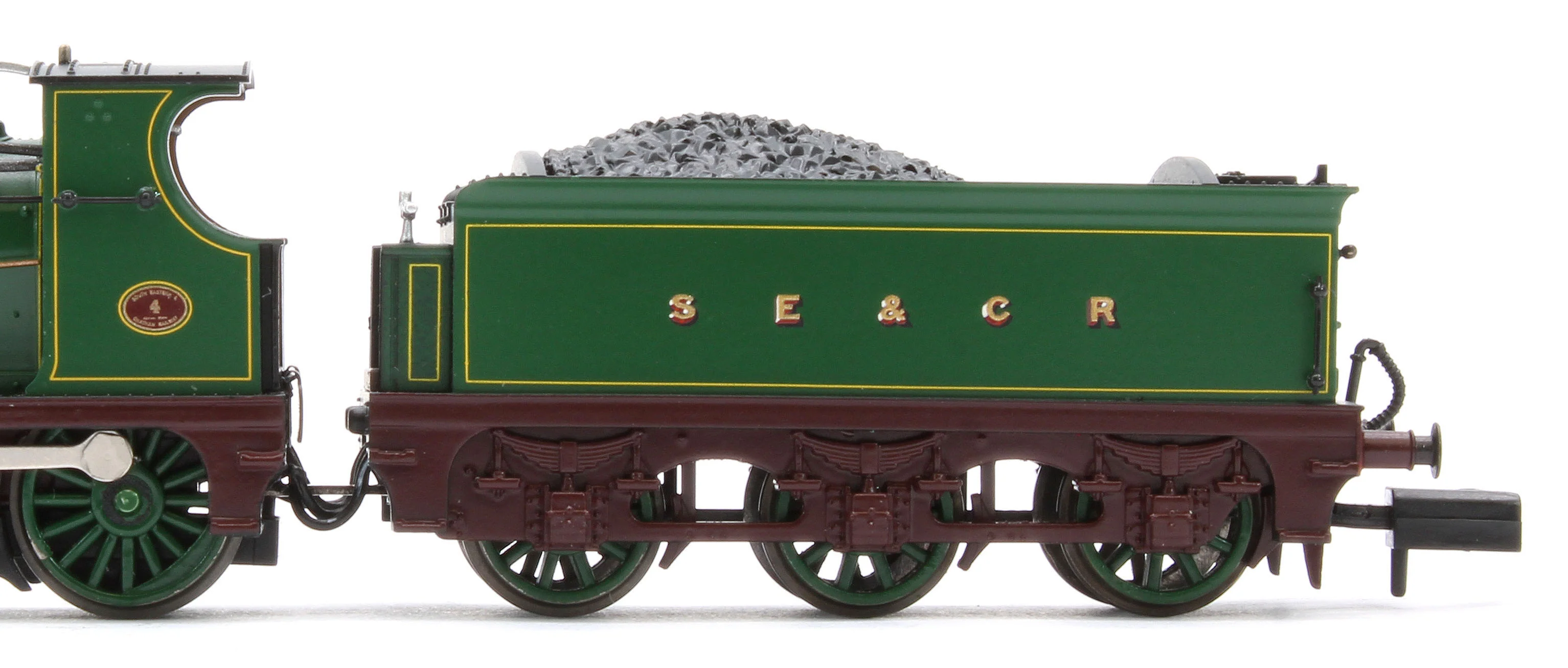 372-775ASF SE&CR C Class 4 SE&CR Lined Green (Simplified) Steam Locomotive - DCC Sound - Image 9