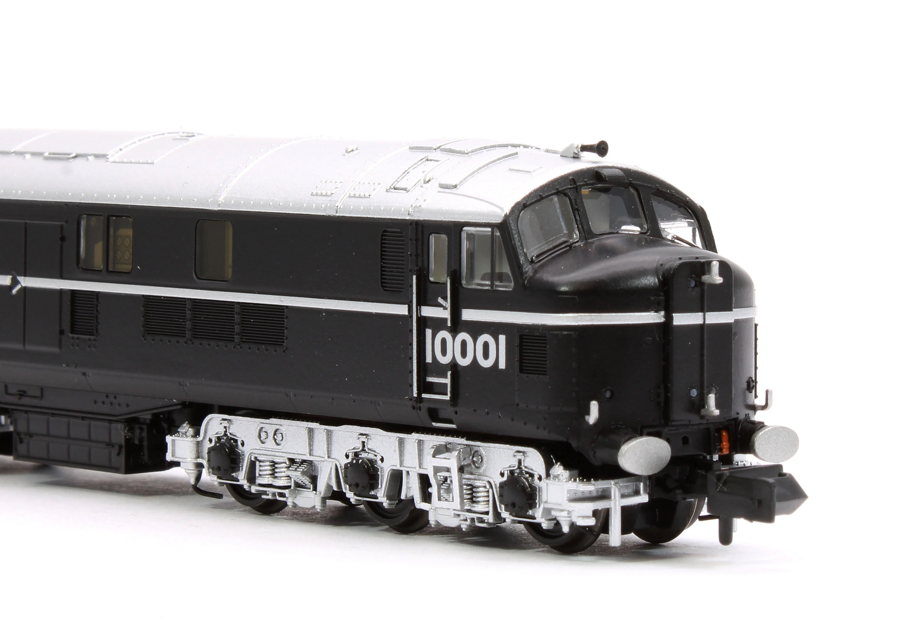 372-913 LMS 10001 BR Black (Early Emblem) Diesel Locomotive - Image 8
