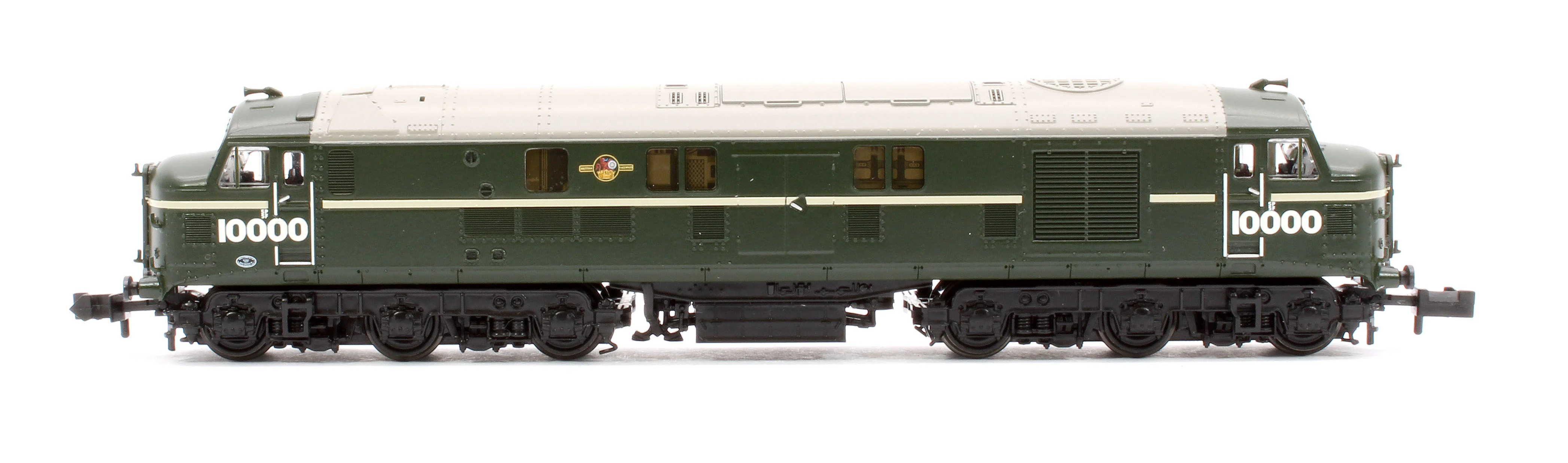 372-914SF LMS 10000 BR Green (Late Crest) Diesel Locomotive - DCC Sound - Image 5