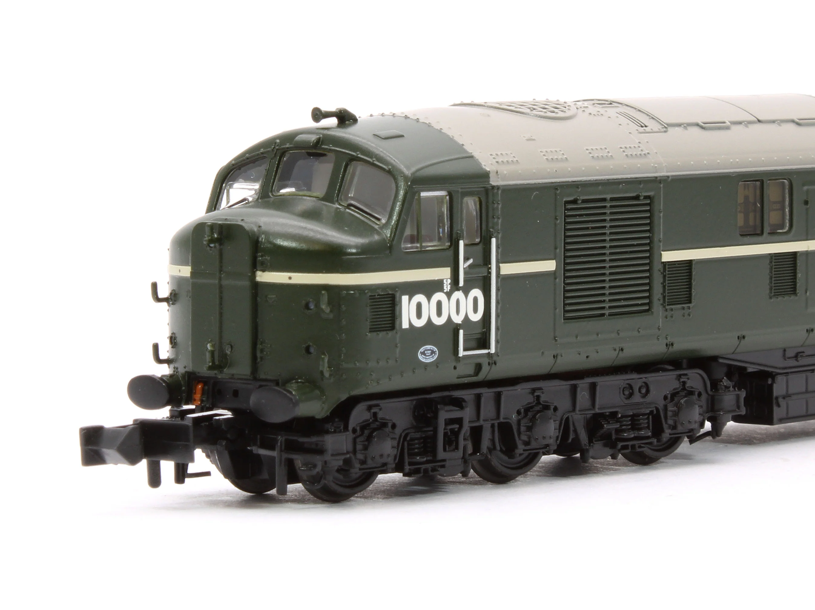 372-914SF LMS 10000 BR Green (Late Crest) Diesel Locomotive - DCC Sound - Image 7