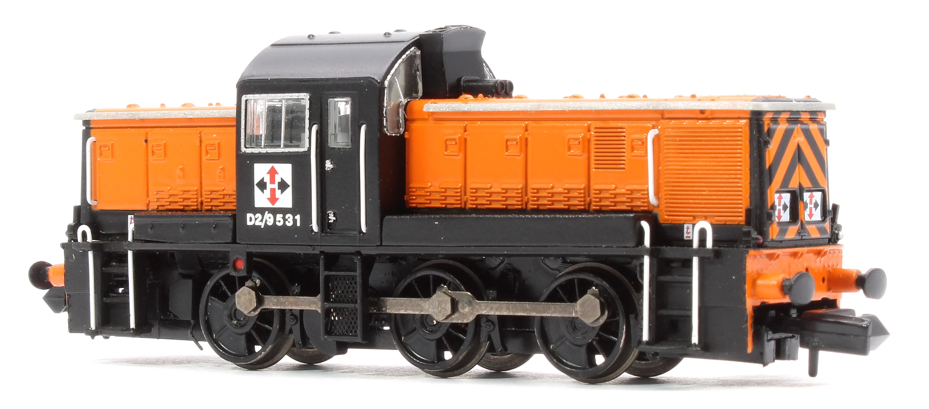 372-954 Class 14 D2/9531 NCB British Oak Orange & Black Diesel Locomotive - Image 2