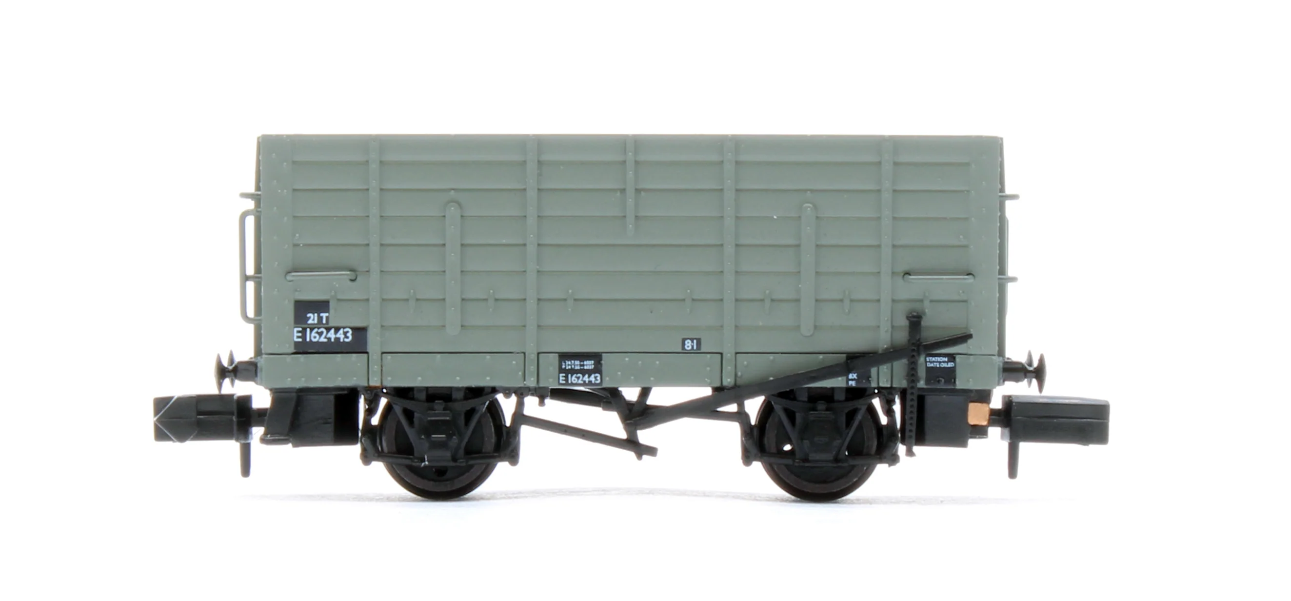 373-377 LNER D12 Coal Hopper BR Grey No.E162443 - Image 3