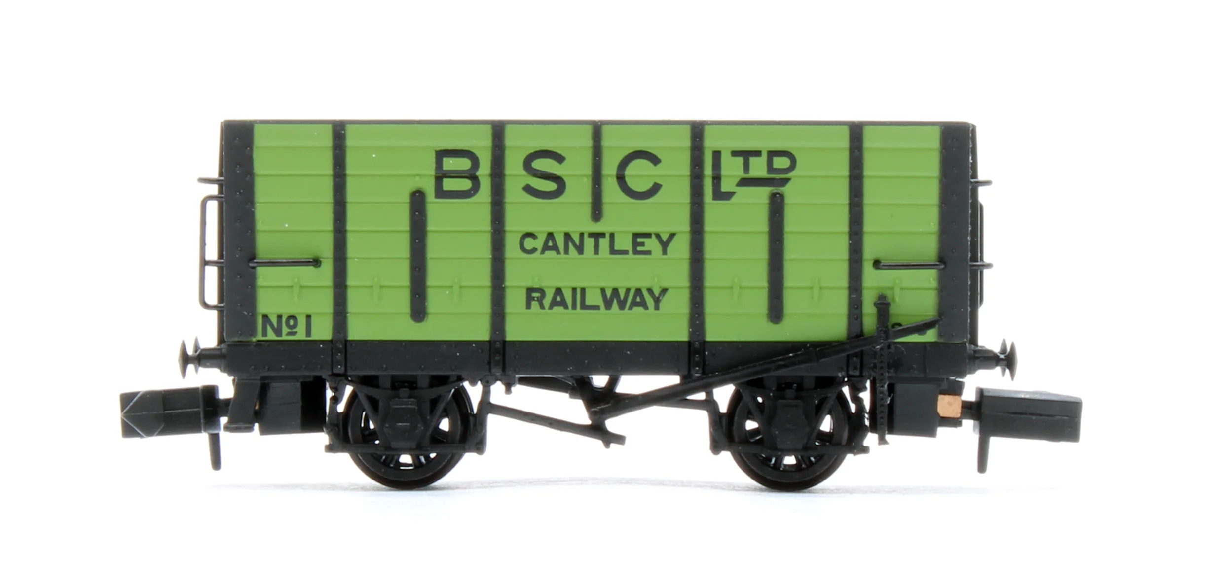 373-379 LNER D12 Coal Hopper 'BSC Ltd' Green No.1 - Image 3
