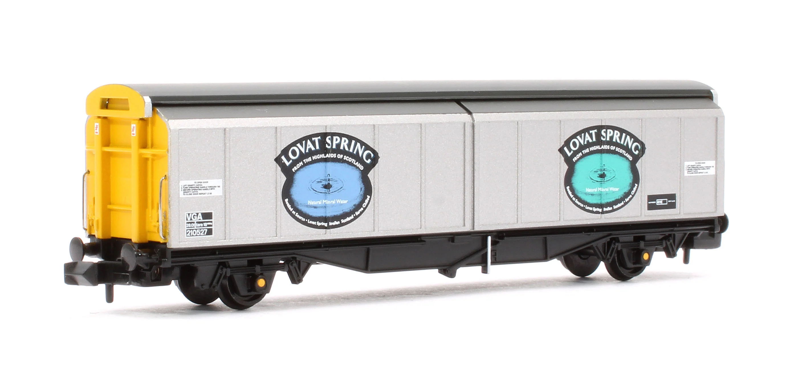 373-604 BR VGA Van 'Lovat Spring' Grey & Yellow No.210527 - Image 3
