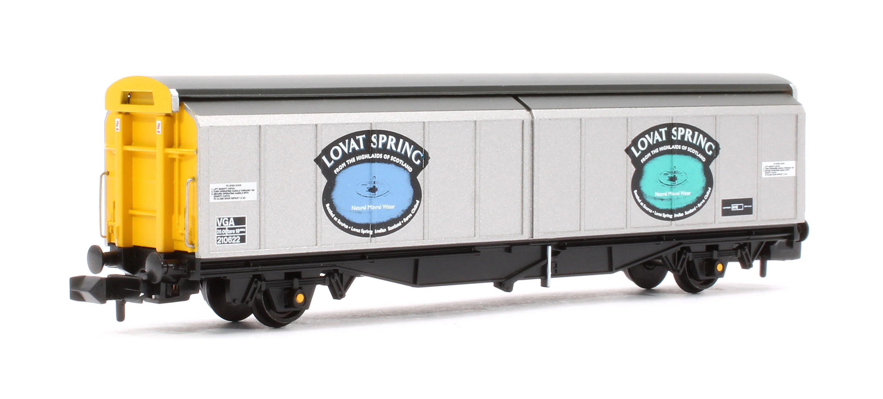 373-604A BR VGA Van 'Lovat Spring' Grey & Yellow No.210622 - Image 3