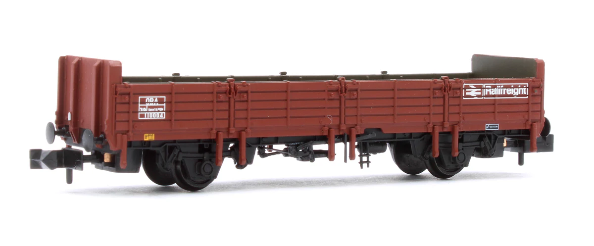 373-629A BR OBA Open Wagon Low Ends BR Freight Brown (Railfreight) No. 110004