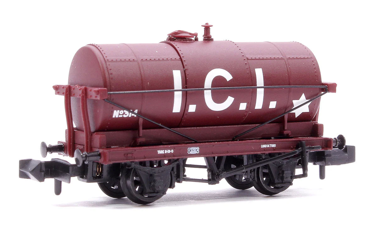 373-682B 14T Tank Wagon 'ICI' Maroon No. 314 - Image 3