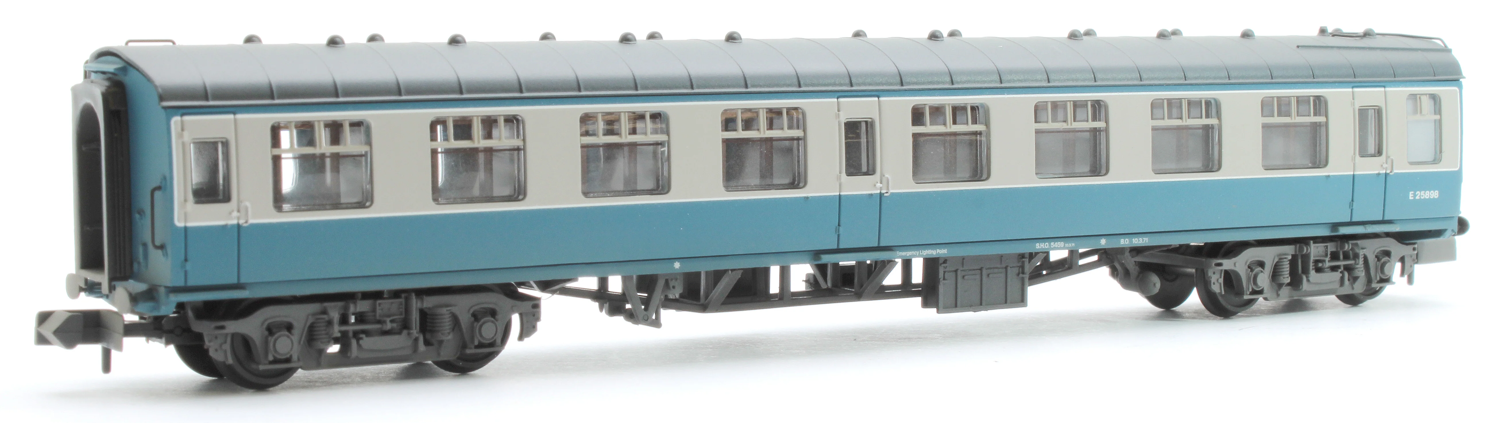 374-062D BR Mk1 SK Second Corridor BR Blue & Grey E25898 - Weathered