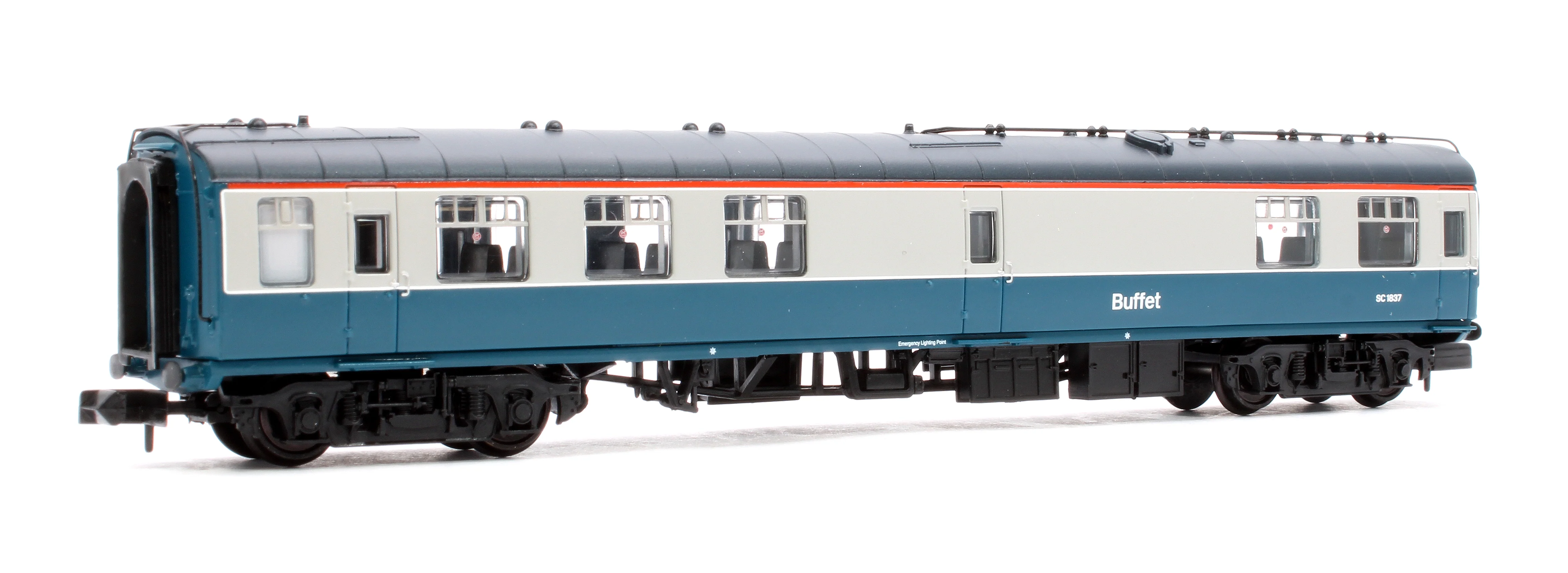 374-110B BR Mk1 RMB Restaurant Miniature Buffet BR Blue & Grey No. SC1837 - Image 3