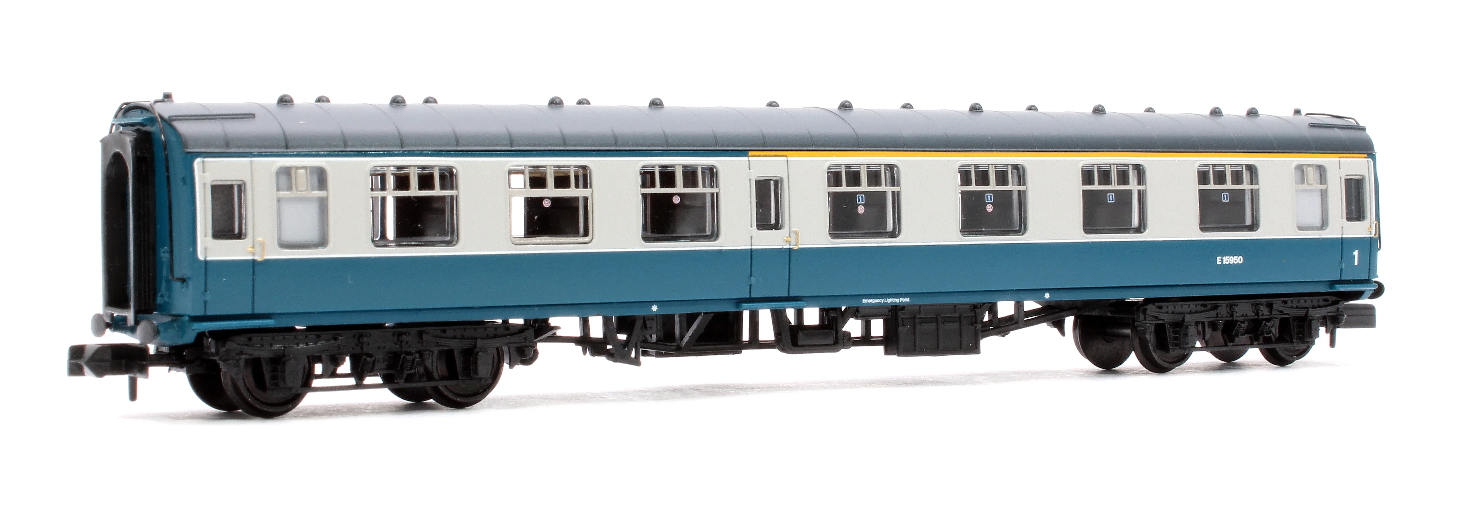 374-258D BR Mk1 CK Composite Corridor BR Blue & Grey No. E15950