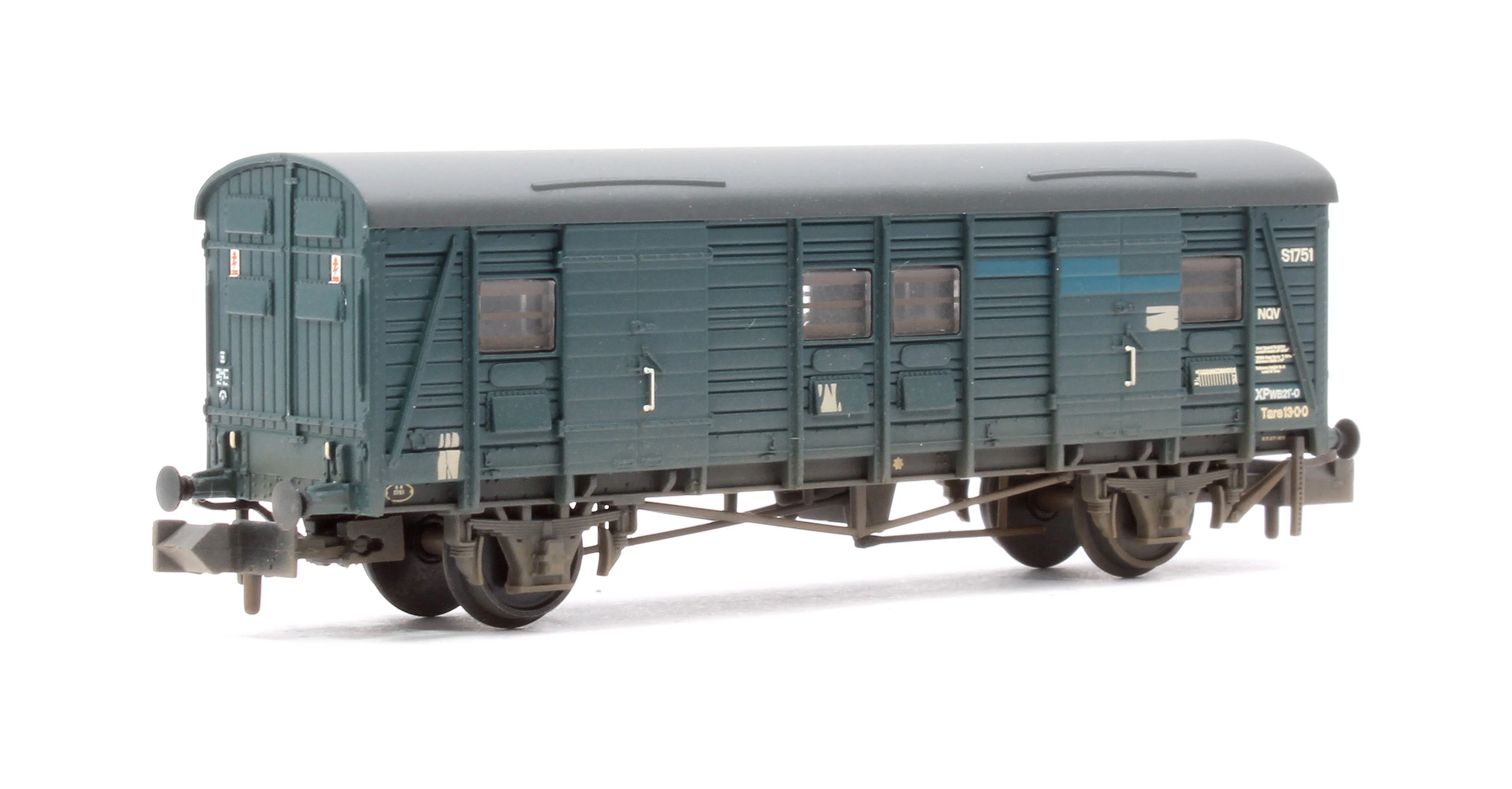 374-420 SR NQV (Ex-CCT) Covered Carriage Truck BR Blue No.S1751 - Weathered