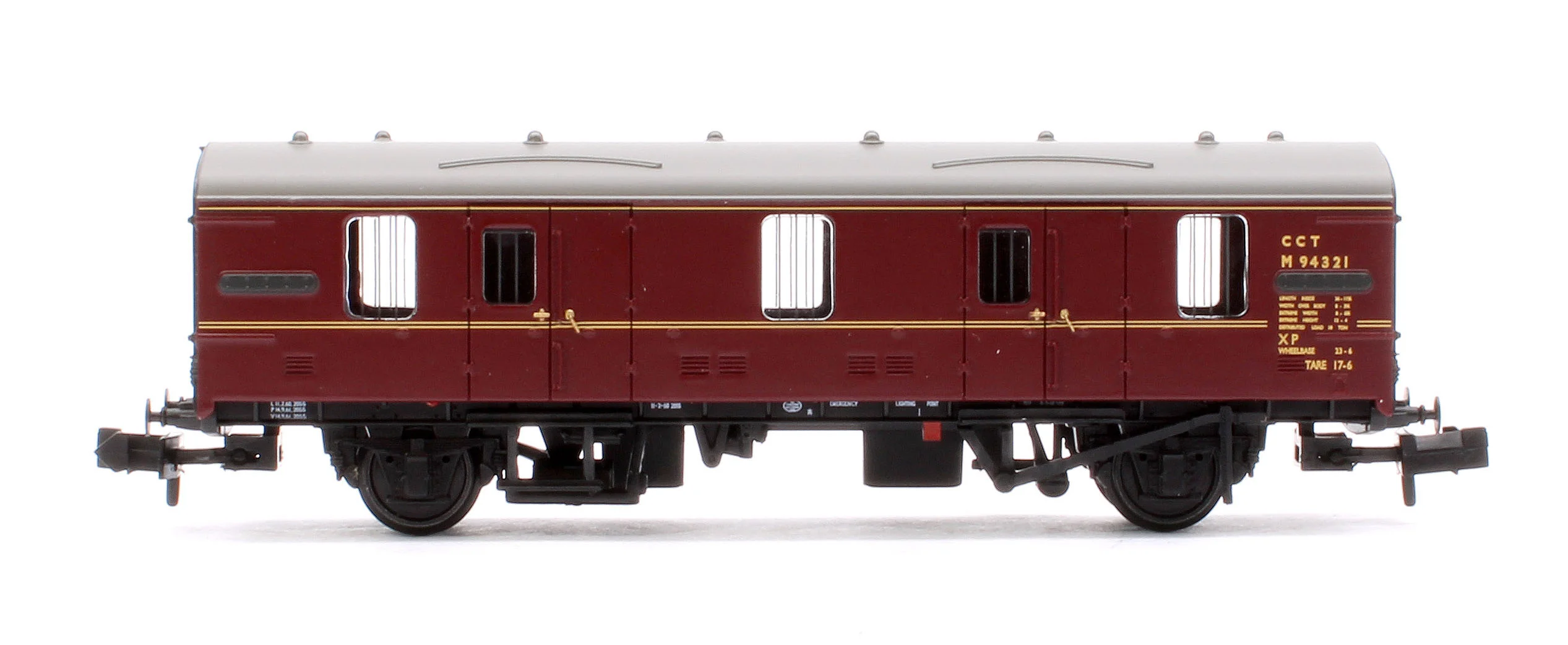 374-785A BR Mk1 CCT Covered Carriage Truck BR Maroon No.M94321 - Image 2