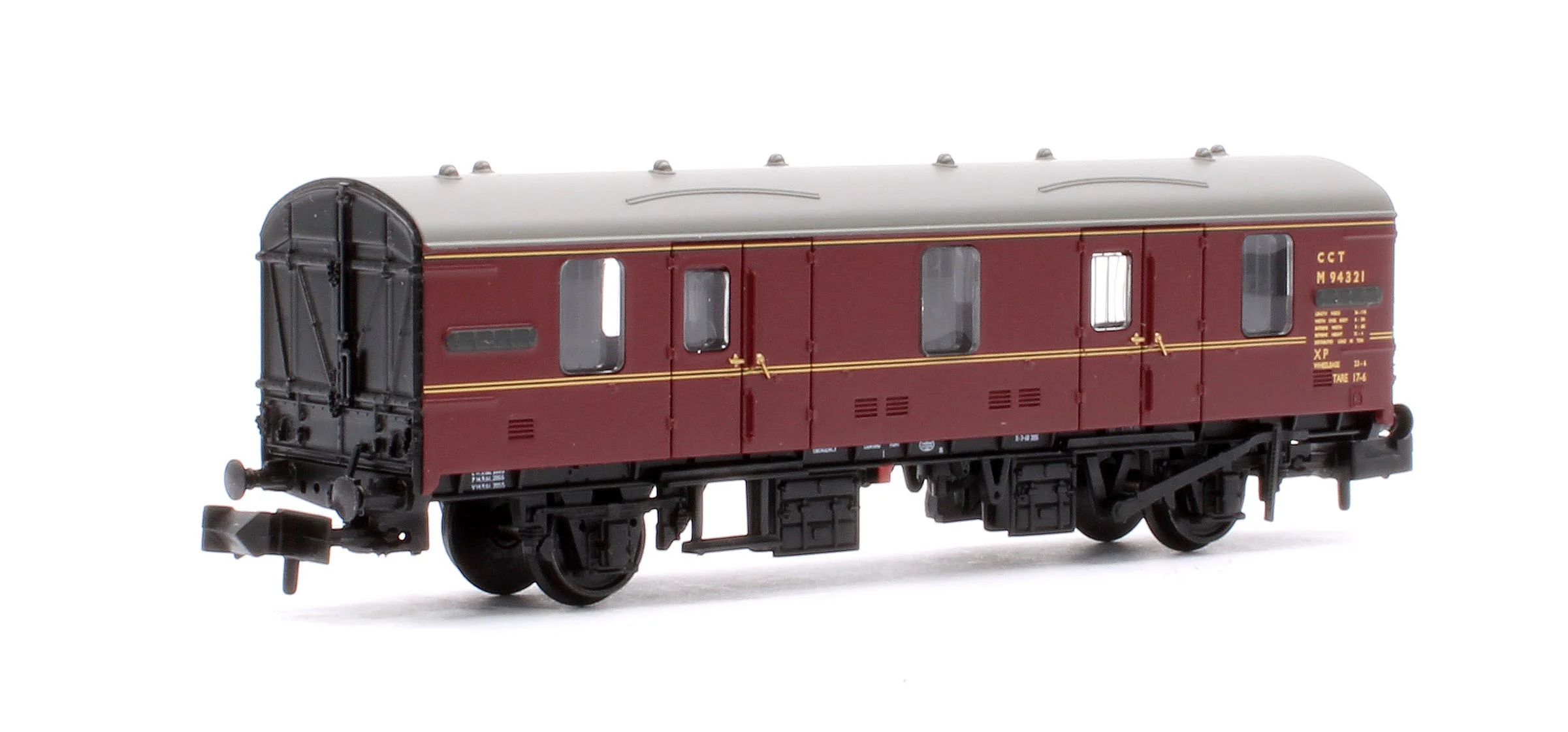 374-785A BR Mk1 CCT Covered Carriage Truck BR Maroon No.M94321 - Image 3