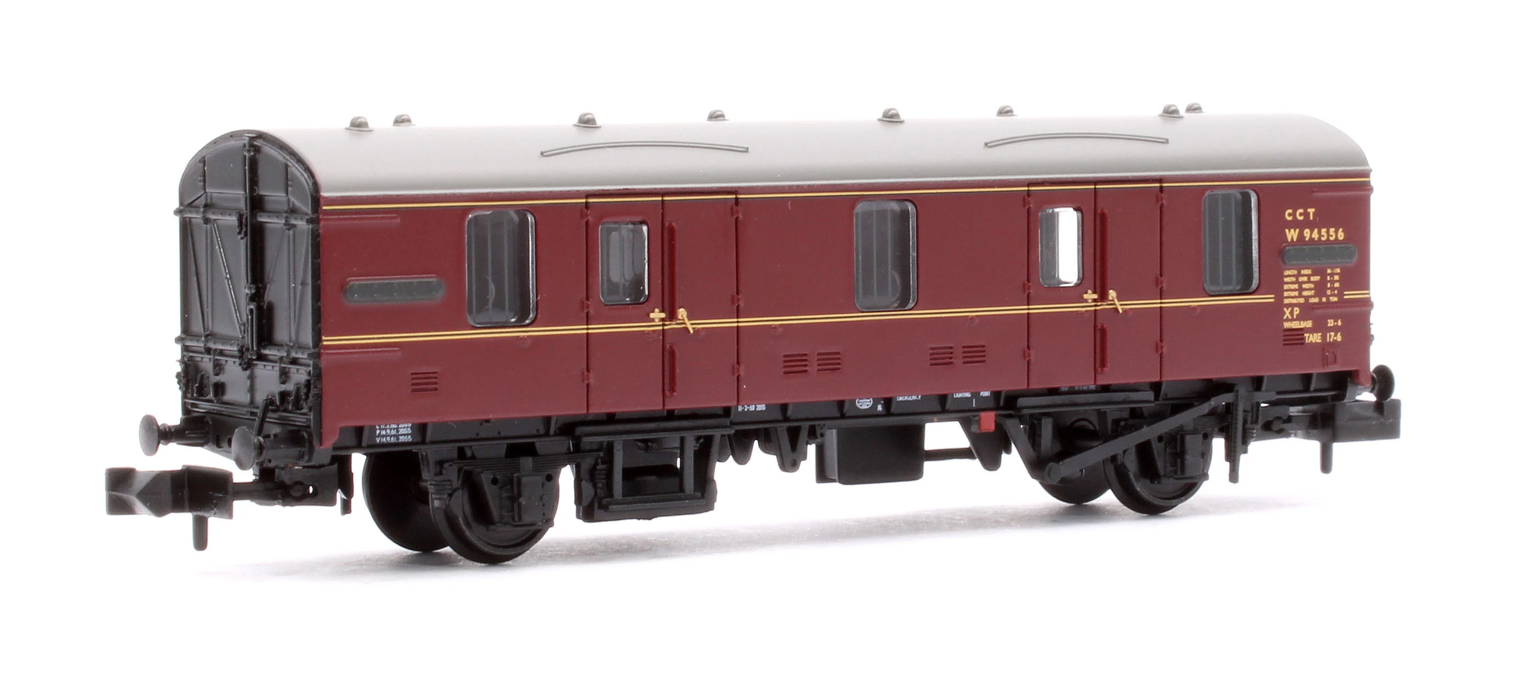 374-785B BR Mk1 CCT Covered Carriage Truck BR Maroon No.W94556