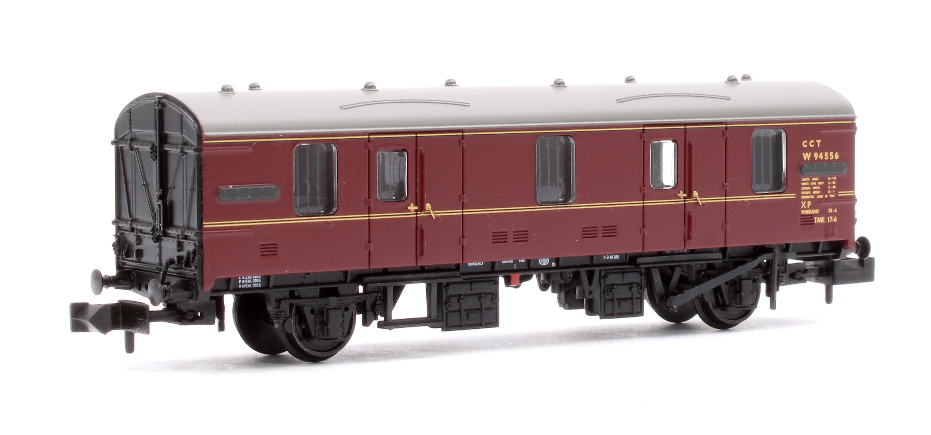374-785B BR Mk1 CCT Covered Carriage Truck BR Maroon No.W94556 - Image 3