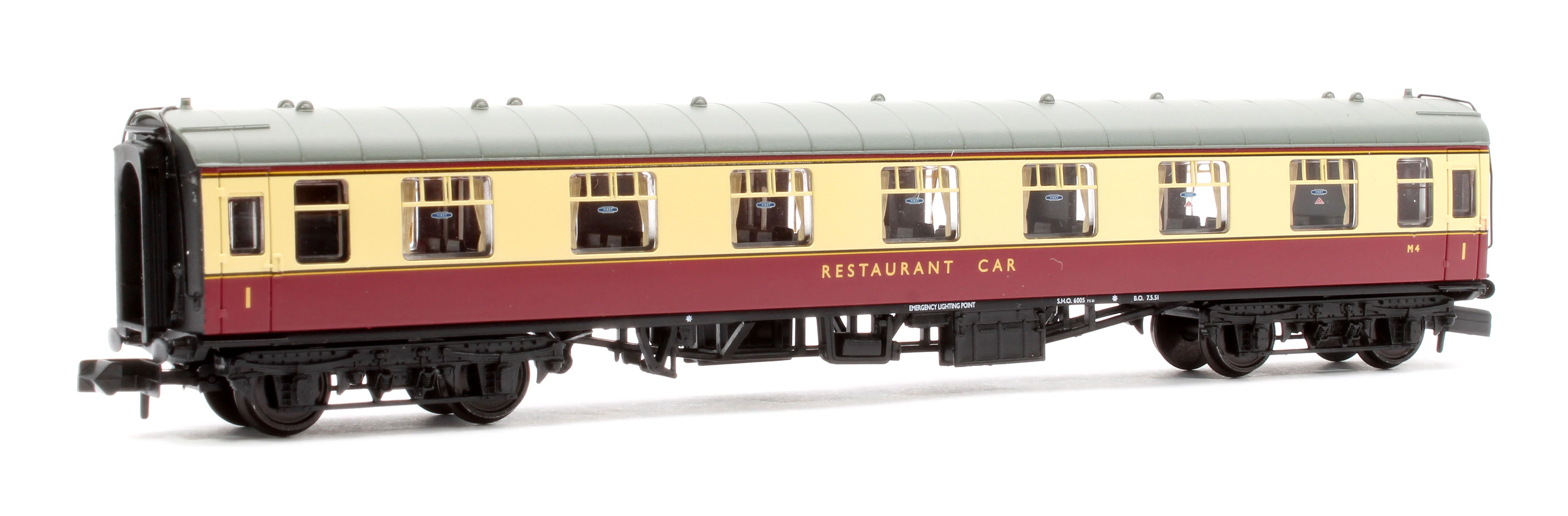 374-807A BR Mk1 RFO Restaurant First Open BR Crimson & Cream No.M4 - Image 3