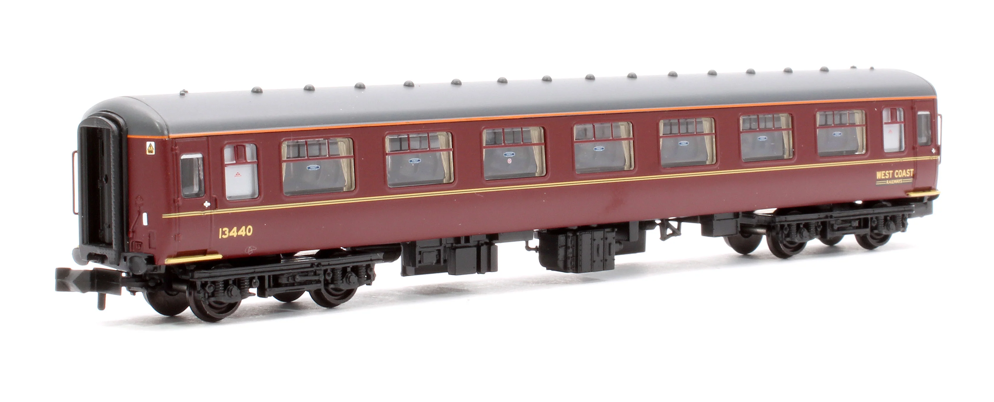374-954 BR MK2A FK First Corridor WCRC Maroon No.13440 - Image 3