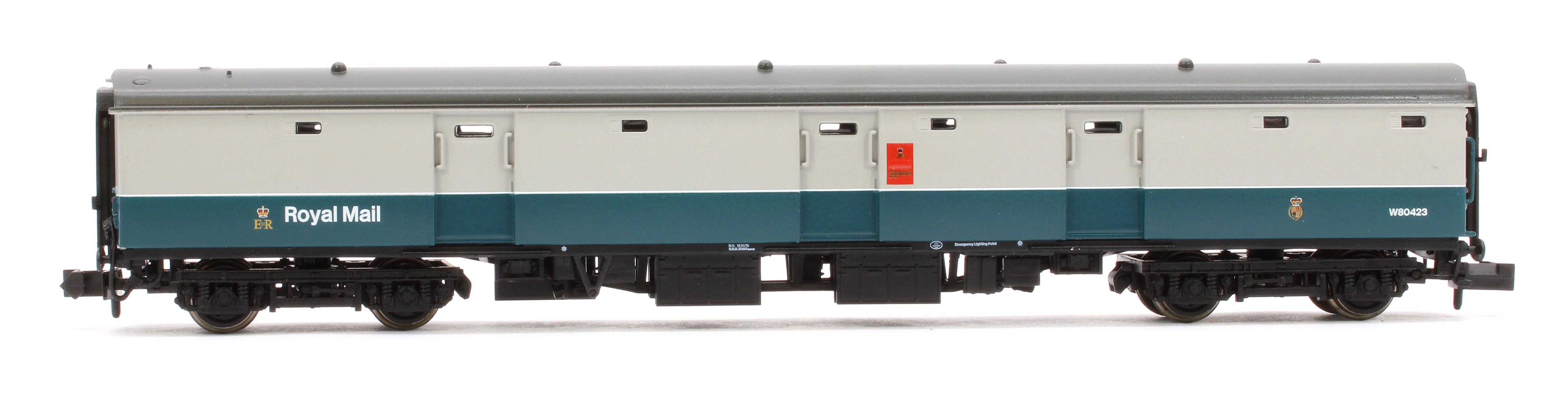 374-965 BR Mk1 POT Post Office Tender (Stowage) BR Blue & Grey (Royal Mail) No.W80423 - Image 2