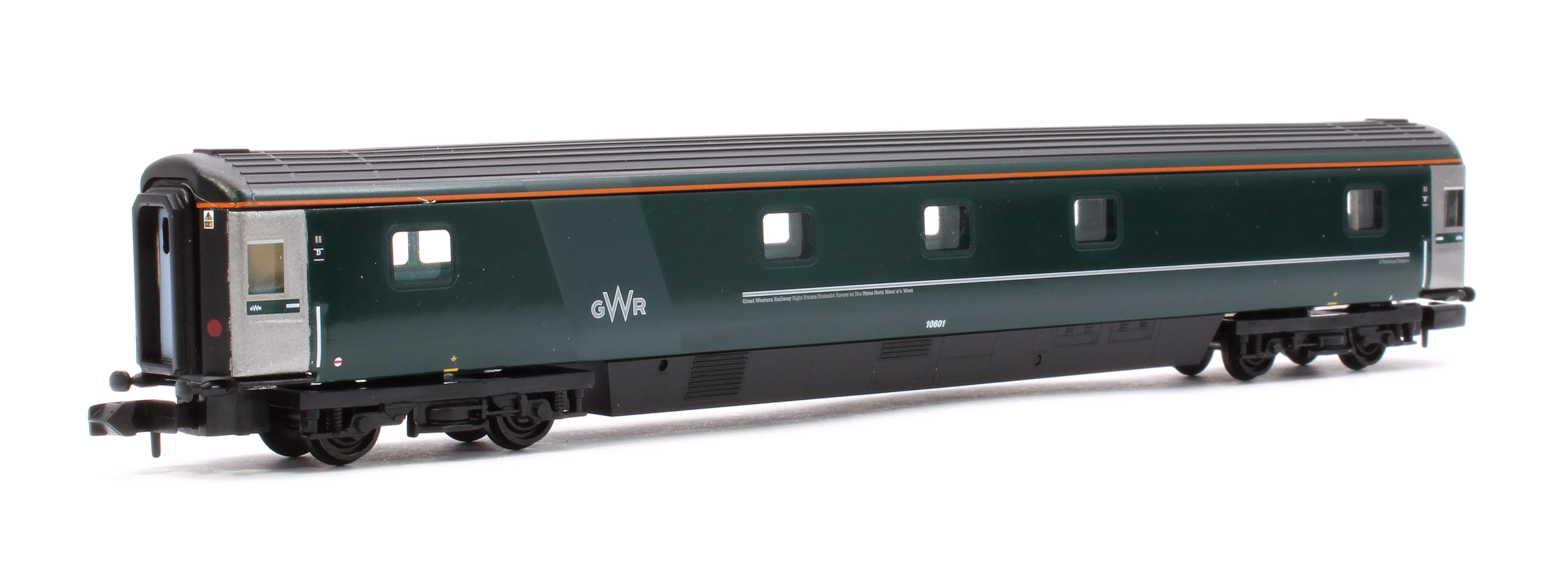 374-997B BR Mk3 'Night Riviera' 2-Coach Pack GWR Green (FirstGroup) No.10601 & No.10219 - Pack C - Image 4