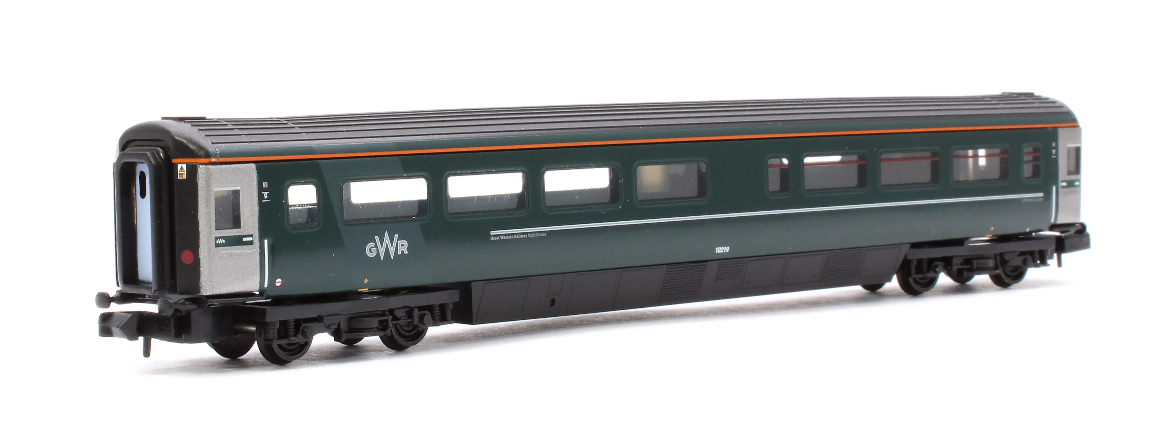 374-997B BR Mk3 'Night Riviera' 2-Coach Pack GWR Green (FirstGroup) No.10601 & No.10219 - Pack C - Image 5