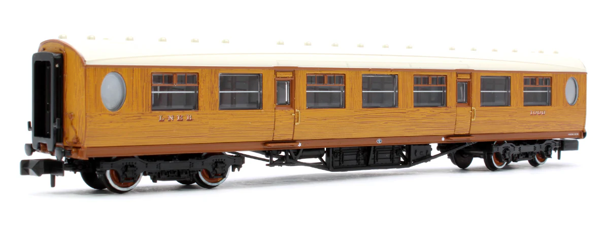 376-250A LNER Thompson Third Corridor LNER Teak Effect 1006